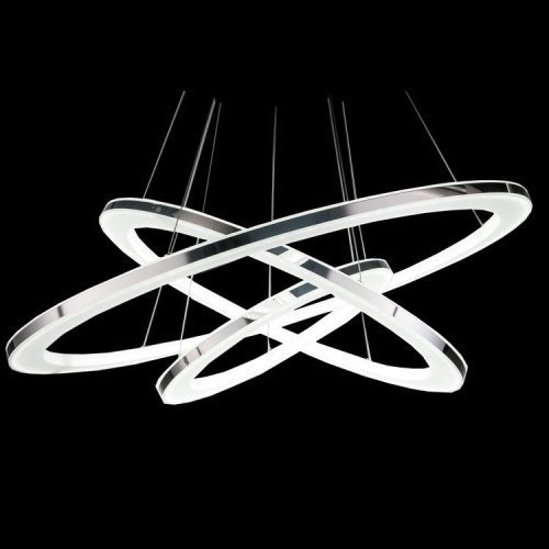 Suspension LED moonlight blanc chaud 3000K pour une ambiance salon chaleureuse