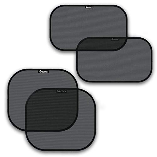 Car Sun Shades for Side and Rear Window (4 Pack)