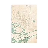 Hervorragende Qualität: Es handelt sich um hochauflösende Bilder, die mit wasserfester Eco-Solvent-Tinte auf Leinwand gedruckt werden. Das Kunstwerk ist wasserdicht, UV-beständig und farbbeständig für mehr als 30 Jahre.