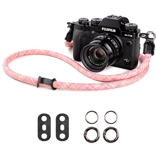 VOVMOEYA Camera Strap,Camera Neck Strap shoulder strap for Fujifilm XS20 XT5 XH2S Canon EOS R6 R7 R8 R10 R50 Sony A6400 A6700 A7C II A7IV Camera Strap Rope
