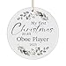 My First Christmas As an Oboe Player 2023 Ornament for Christmas Tree Party Decoration, Gifts for Him Her Men Women, New Year Oboist Musician Friend Coworker Thank You Appreciation