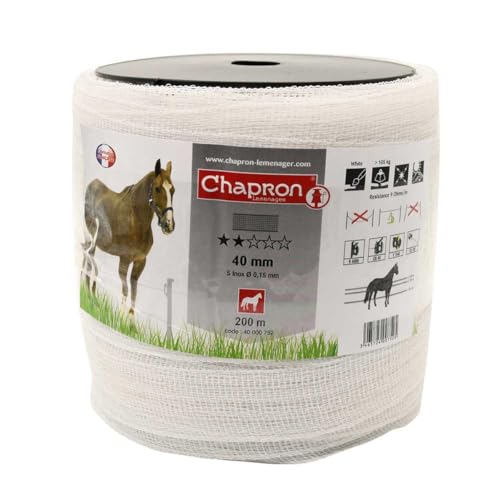 Ruban de clôture électrique anti-UV de 40mm pour retenir efficacement le bétail