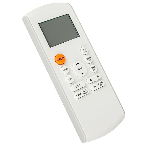 Télécommande RG57A16/BGEF pour climatiseur Midea avec écran rétroéclairé - 6