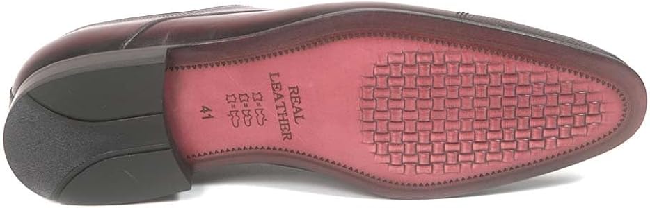 burgundy dress shoes amazon Amazon.com | Golden Pass Men's Burgundy Cap Toe Leather Sole Oxfords Dress  Shoes (Numeric_8)