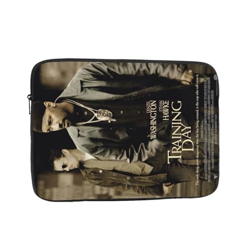 2001トレーニングデー-映画フィルムポスター パソコンバッグ 耐衝撃 防水 防圧 軽量 ノートパソコンケース 360°保護 pcケース 通勤 通学 保護用インナーバッグ 多機能 パソコン ビジネス 手提げカバン 男女兼用 17 inch