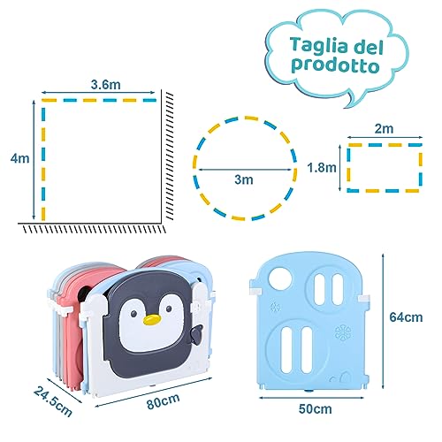 Box per Bambini, Recinto per Bambini, Box Neonato