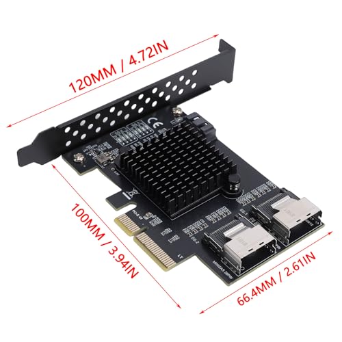 Carte PCIe Serial ATA pour ajouter 9 disques durs sur votre NAS - 6