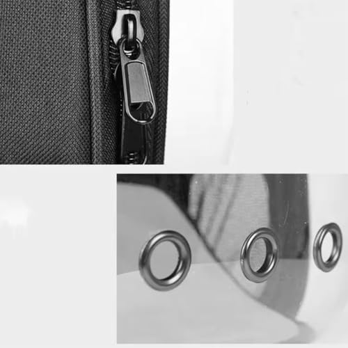Mochila para gatos transpirable con base rígida estable 4