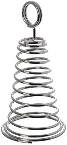 American Metalcraft (MHSC6) 6 Chrome Spiral Number Holder