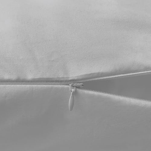 Image of Elegant Comfort Luxury Ultra-Soft 1-Piece Body Pillowcase - 1500 Premium Hotel Quality Microfiber Double Brushed - Wrinkle Resistant, Body Pillowcase Size, Silver