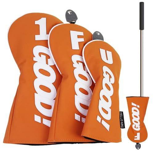 Couverture de club de golf portable pour putter de maillet et bois de golf