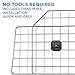 Dog Barrier for SUV's, Cars & Vehicles, Heavy-Duty - Adjustable Pet Barrier, Universal Fit