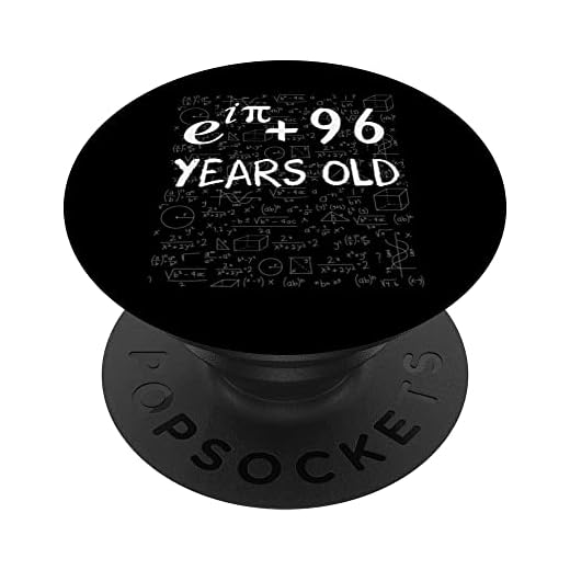 95 cumpleaños regalo Identidad de Euler matemático 95 años PopSockets PopGrip Intercambiable
