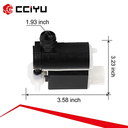 Windshield Washer Pump Motor Front/Rear Replacement Fit For Hyundai For Kia Sedona/For Sportage 98510-2L100 98510-2C100 98510-25100 #TOP3