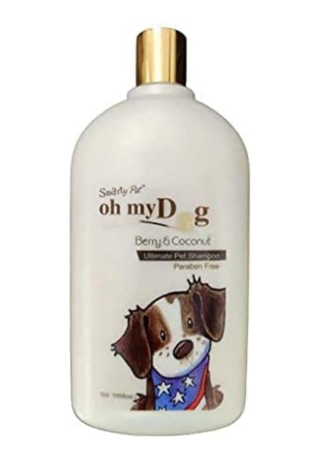 Oh My Dog Paraben Free Ultimate Pet Shampoo For Puppies & Dogs (Berry & Coconut 500 Milliliter) (Berry & Coconut)