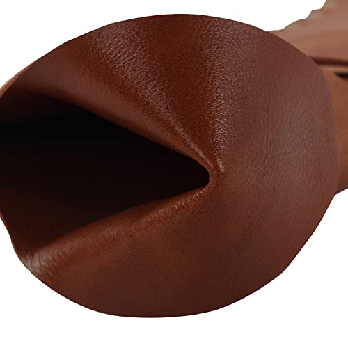 Fenjaner Archery Arrow Quiver Archery Back Arrow Quiver Holder Pu Leather Archery Quiver With Belt Clip For Field And Practice (Brown) #TOP4