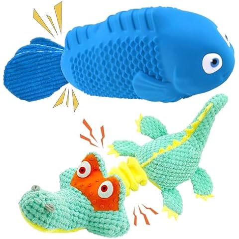 WinTour Puppy Toys to Keep Them Busy, Non-Dog Toys for Aggressive Chewers, Squeaky Dog Toys for Small/Medium Dogs, Interactive Dog Toys for Boredom, Tug of War Dog Toy, Puppy Chew Toys for Teething Cover