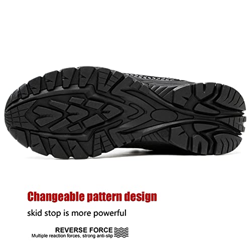 Waterproof Work Shoes Women Zapatos De Trabajo Para Mujer Non Slip Food Service Work Sneakers Lightweight Kitchen Restaurant Nurse Chef Footwear Non Slip Anti Oil Black #TOP3