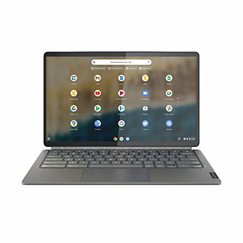 Image of Lenovo Chromebook Duet 5 Laptop, 13.3 inch FHD Touch 400 nits 4GB RAM 256 GB SSD 82QS001FUS