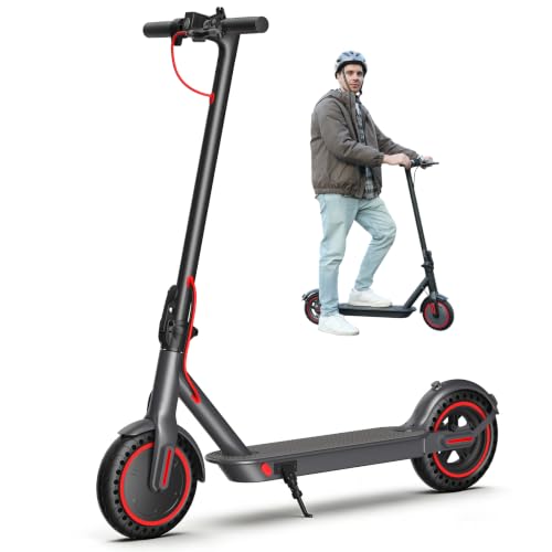Image of Electric Scooter Adult, 500W Powerful Power, 8.5 inch Solid Tire, 18 /19 MPH