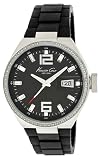 RELOJ DE PULSERA ANALóGICO Kenneth Cole KC4812 - Reloj analógico de Cuarzo para Mujer con Correa de Acero Inoxidable, Color Negro