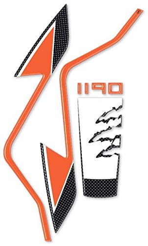 labelbike - Front Fender Protection 3D Stickers Compatible with KTM 1190 Adventure