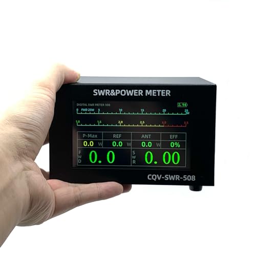 YZTERA SWR Power Meter CQV-SWR-508 200w Digital Standing Wave Meter Work from 1.8-54Mhz by YZTERA - Image 2