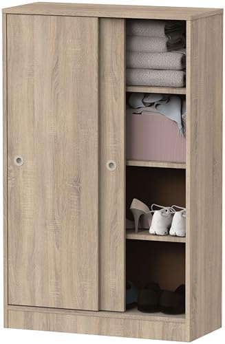 MUEBLES PITARCH | Armario Auxiliar Multiusos bajo Puertas Correde...