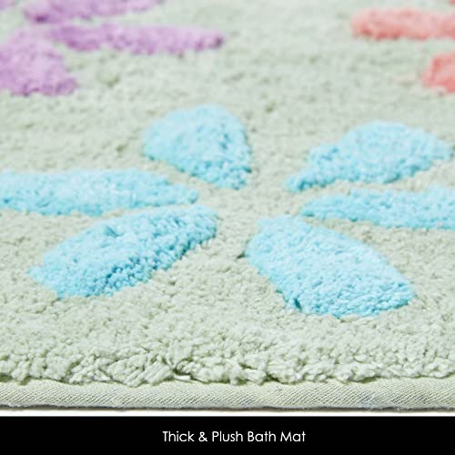 HOMESCAPES Super Absorbent Soft Pastel Green, Pink, Purple, Yellow - Image 3