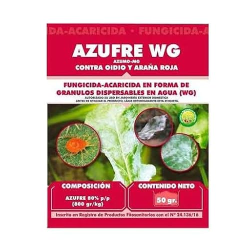 Masso Azufre WG Fungicida-Acaricida 50g