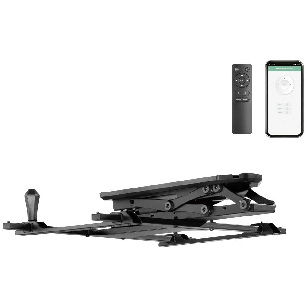 SpeaKa Professional SP-TVCM-520 TV-Deckenhalterung Zusammenklappbar 81,3 cm (32) - 177,8 cm (70) elektrisch motorisie