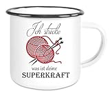 CreaLuxe Emaille Tasse