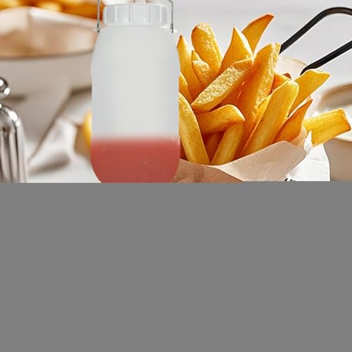 Bouteilles pressables pour sauces ketchup mayonnaise de grande capacité