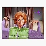 Endora - Bewitched Sticker Bumper Sticker Vinyl Decal 5'