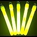 Glow Sticks Bulk Wholesale, 50 4" Yellow Glow Stick Light Sticks. Bright Color, Kids Love Them! Glow 8-12 Hrs, 2-Year Shelf Life, Sturdy Packaging, GlowWithUs Brand