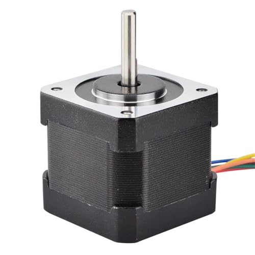 Moteur pas à pas unipolaire 6 fils 0.9° 26Ncm de 42x42x39mm Nema 17 pour imprimante 3D et extrudeuse