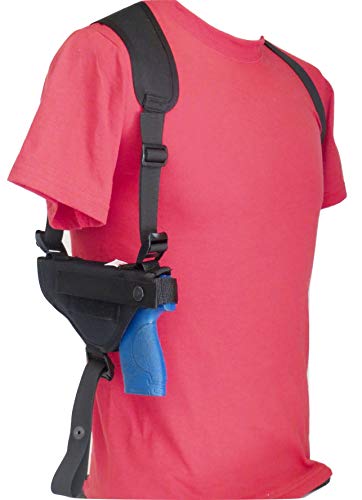 Gun Shoulder Holster for Shield EZ Pistol Horizontal Carry (Left) - Federal Holsterworks