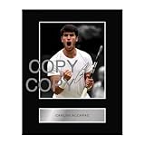 Digitally Signed Carlos Alcaraz Mounted Photo Display #1 Printed Autograph Signature Picture 10x8 Inch Mount