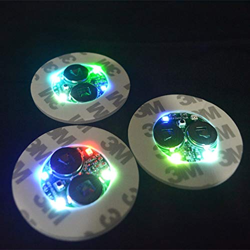 Porta Copo Adesiva com LED RGB - 6cm
