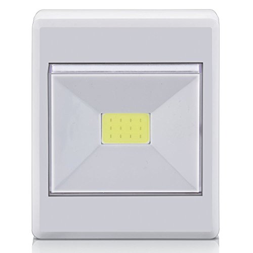 Mini Luminária LED Portátil 3w 6500k Elgin À Pilha AAA Luz Branca Fria