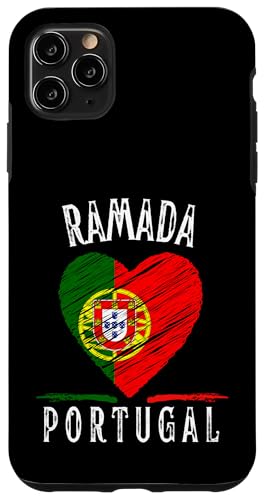 Portugal Flag Heart Ramada City Case for iPhone 11 Pro Max