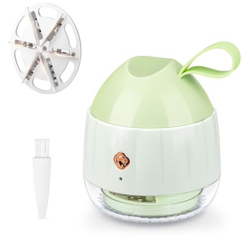 Rasoio per tessuti, ricaricabile, per rimuovere pelucchi con 6 lame, sgrassatore elettrico per rimuovere la peluria, pillole da vestiti, mobili, divano, coperta