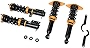 cciyu Coilover Suspension Shock Absorbers Adjustable Coilovers Lowering Kit Fit for 2001-2005 Almera /2000-2006 Sentra