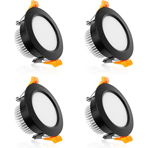 YGS-Tech 2 Inch LED Recessed Lighting, Dimmable Downlight 3W(35W Halogen Equivalent), CRI80, 3000K Warm White Ceiling Light with LED Driver(4 Pack) by YGS-Tech - Used condition - US$22.83
