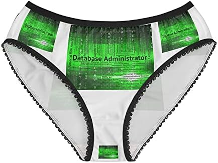 Database Administrator Panties, Database Administrator Underwear, Briefs, Cotton Briefs, Funny Underwear, Panties For Women