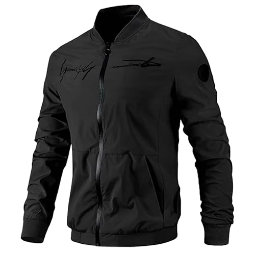 MJGkhiy Giubbotto Invernale Uomo Casual Giacca a Vento Militare Jacket