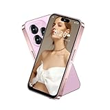 PrzSay mini Smartphone for Kids with 4.0 inch Small HD Screen, 3GB RAM+32GB ROM,4G Dual SIM,Android 10.0,WiFi,Bluetooth,FM,GPS Pocket Phone (Pink)