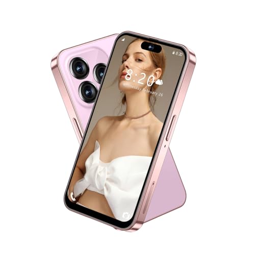 PrzSay mini Smartphone for Kids with 4.0 inch Small HD Screen, 3GB RAM+32GB ROM,4G Dual SIM,Android 10.0,WiFi,Bluetooth,FM,GPS Pocket Phone (Pink)