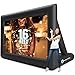 Inflatable Outdoor Projector Movie Screen - Huge Portable Airblown 16ft Diagonal Package - Strong Thick 600DD Frame Built to Last with Blower, Ropes + Tent Stakes by Holiday Styling