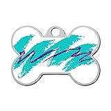 collar retro 90s CUSTOMIZED:custom information print on back side and send us following format as an example : Line 1: Name Line 2: Phone Number Line 3: Address(max of 20 characters on each line) after placing the order